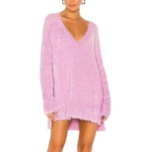 SMYM | Cozy Forever Sweater in Pretty Pink Knit | S